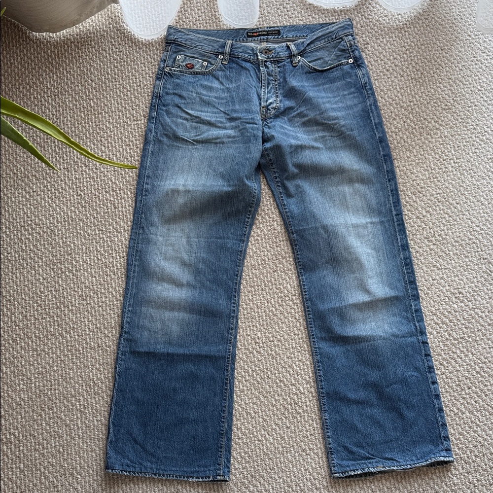 Energie Men's Straight Blue Jeans